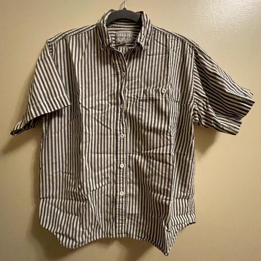 Vintage Forenza short sleeve cotton oxford